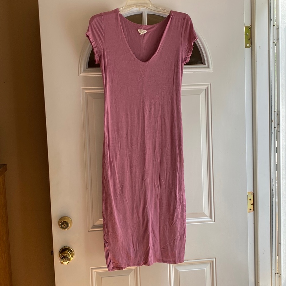 Purple dress